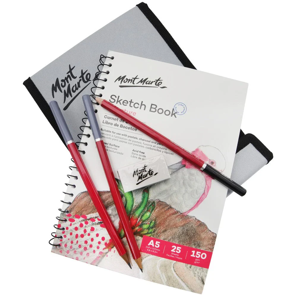 Mont Marte Sketching Wallet Set Signature 14pc - Image 7