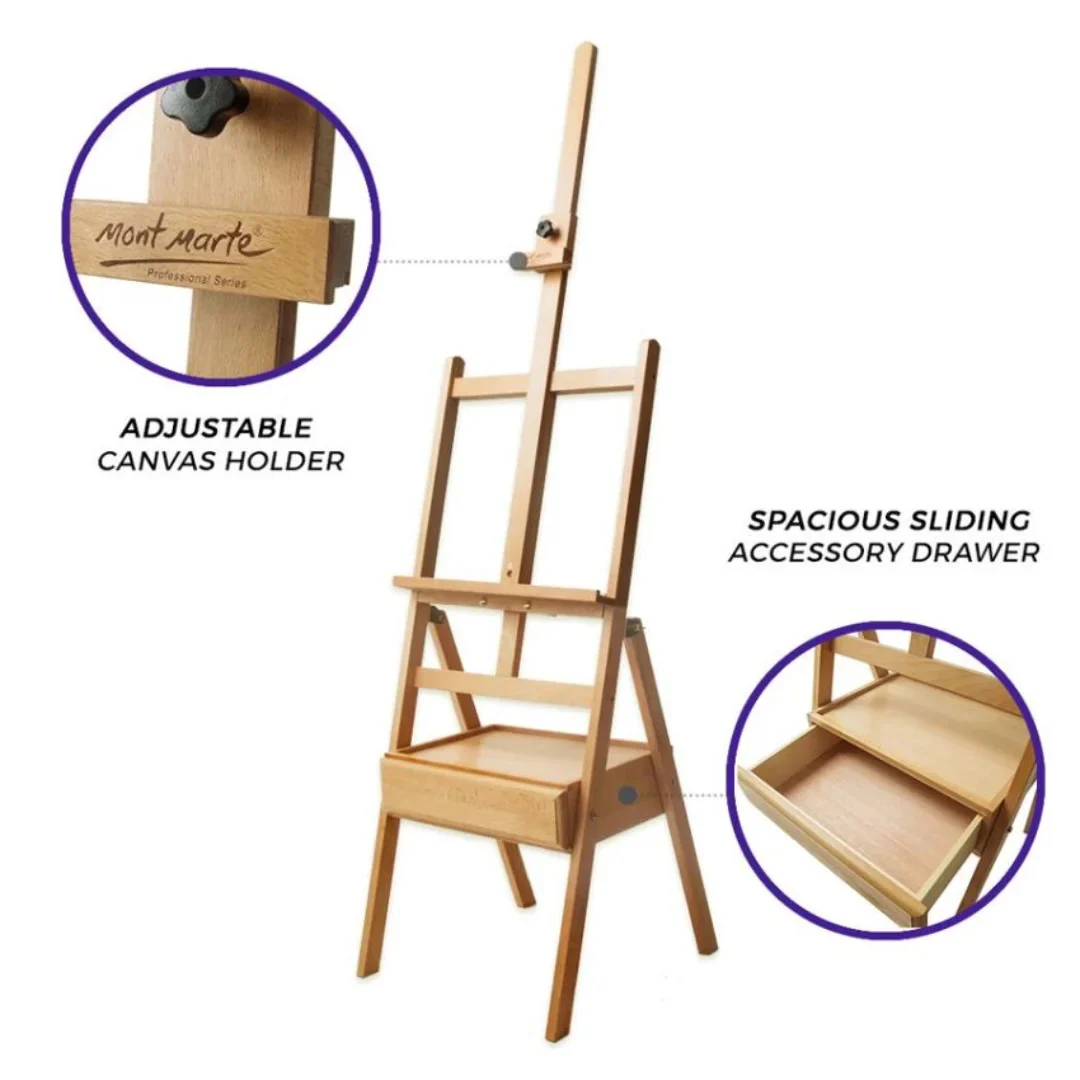 Mont Marte Tilting Box Signature Floor Easel - Image 3