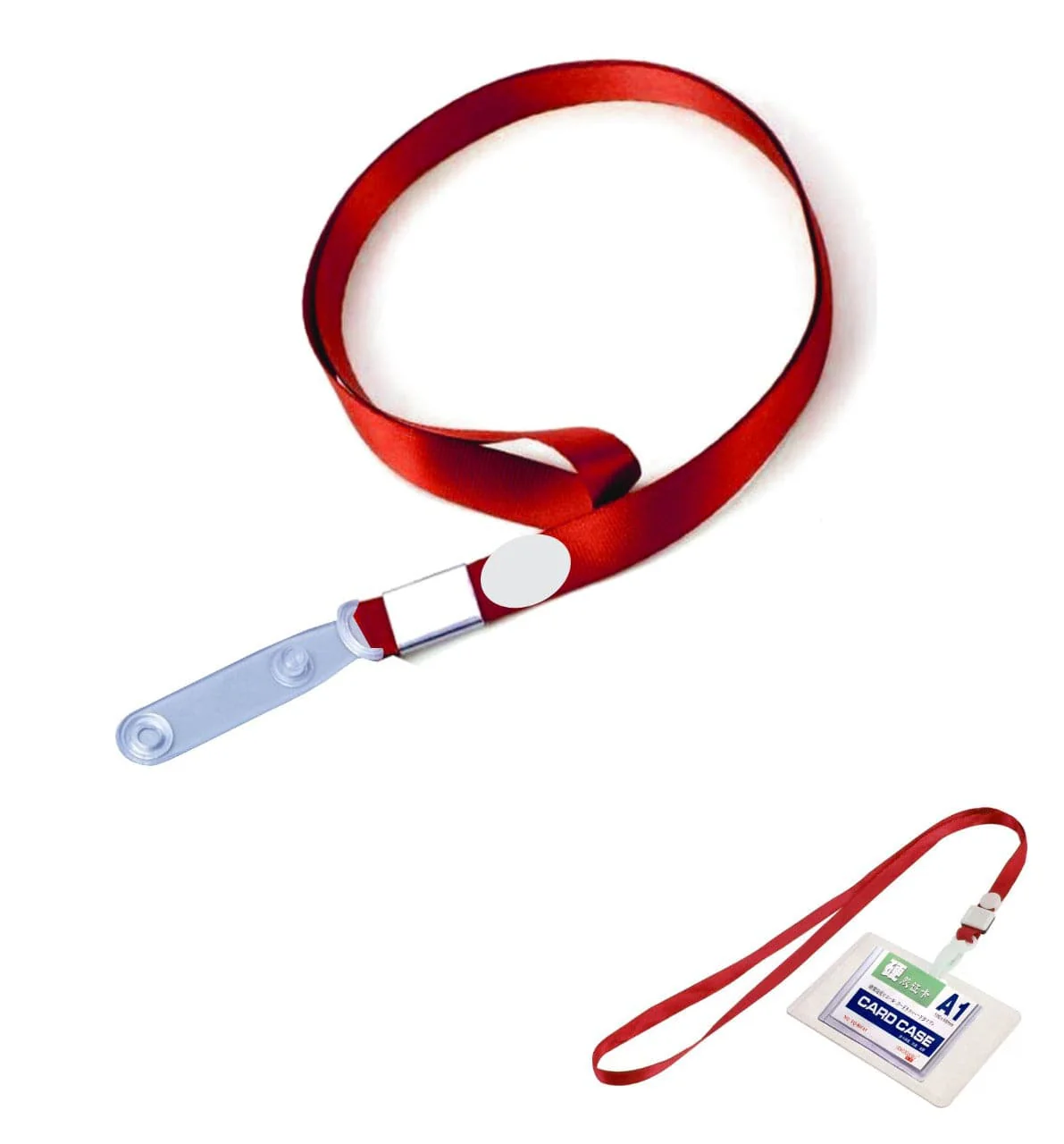 Multicolor Lanyards for Id Badges 1pc - Image 2
