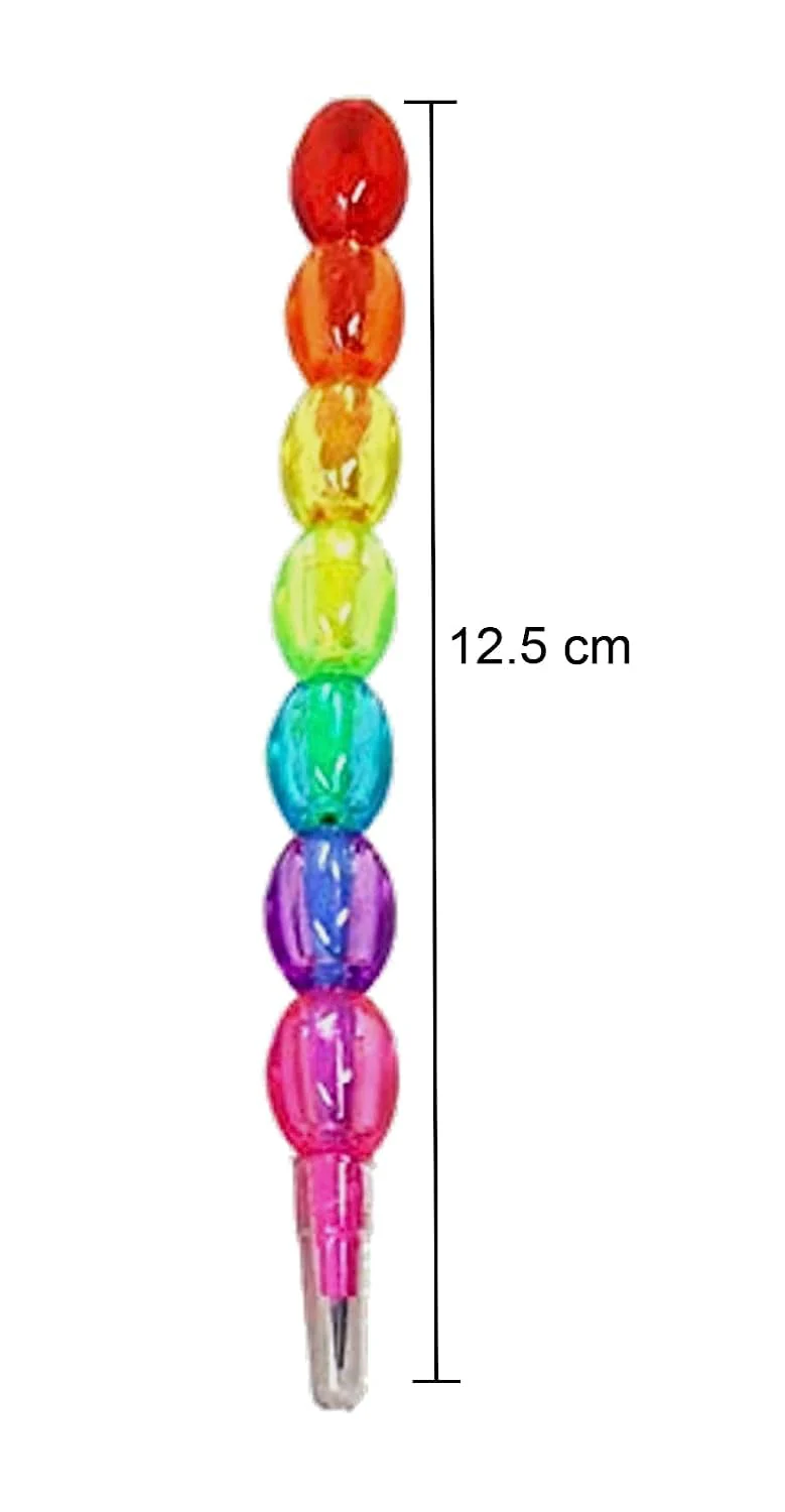 Multicolor Plastic Pencil 4pcs - Image 4