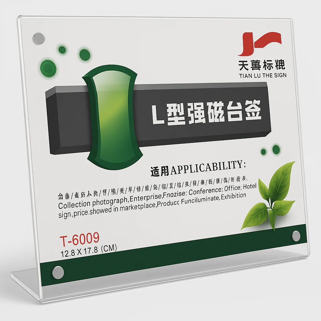 Nameplate # T-6009 ( 12.8 x 17.8 cm )