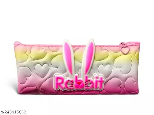 New Rabbit Theme Pencil Pouch For School Kids - Image 3