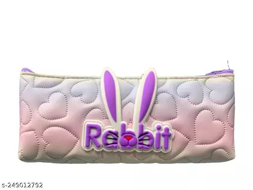 New Rabbit Theme Pencil Pouch For School Kids - Image 4