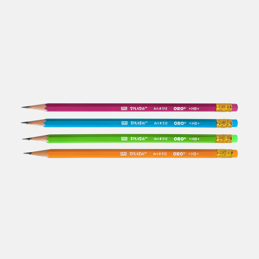 Oro Splash Pencil Jar Pack of 72 - Image 2