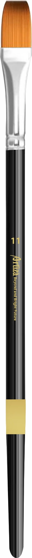 Paint Brush Flat - Black - Artiza - Image 10