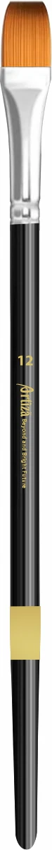 Paint Brush Flat - Black - Artiza - Image 12