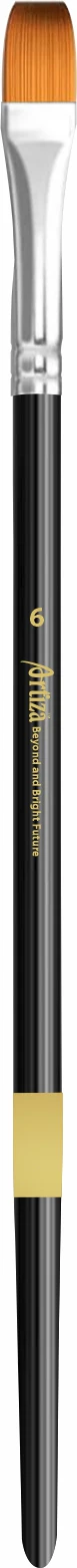 Paint Brush Flat - Black - Artiza - Image 5