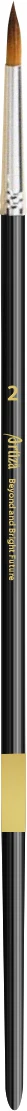 Paint Brush Round - Black - Artiza - Image 2