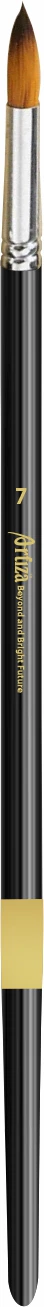Paint Brush Round - Black - Artiza - Image 7