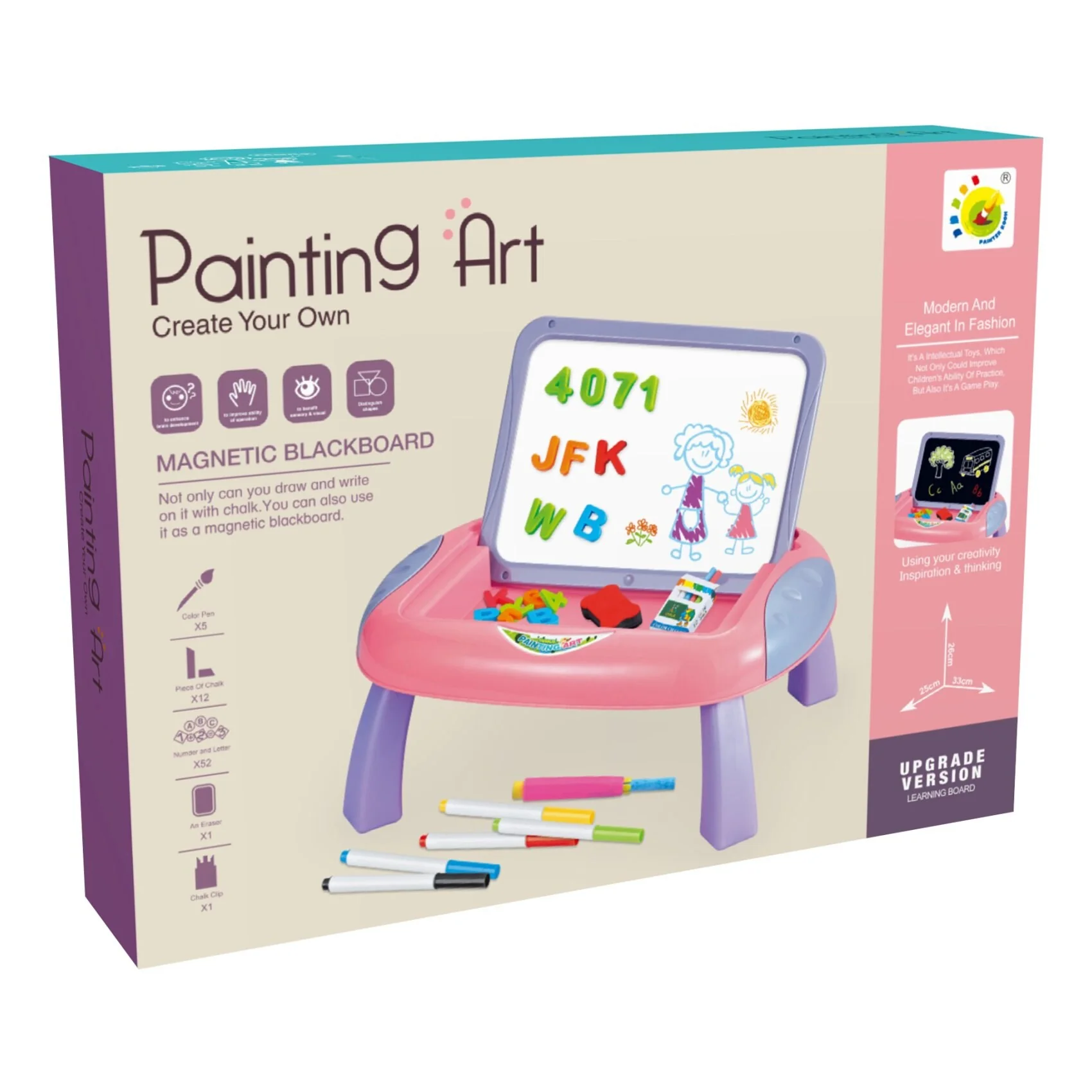 Painting Art Magnetic Blackboard Set