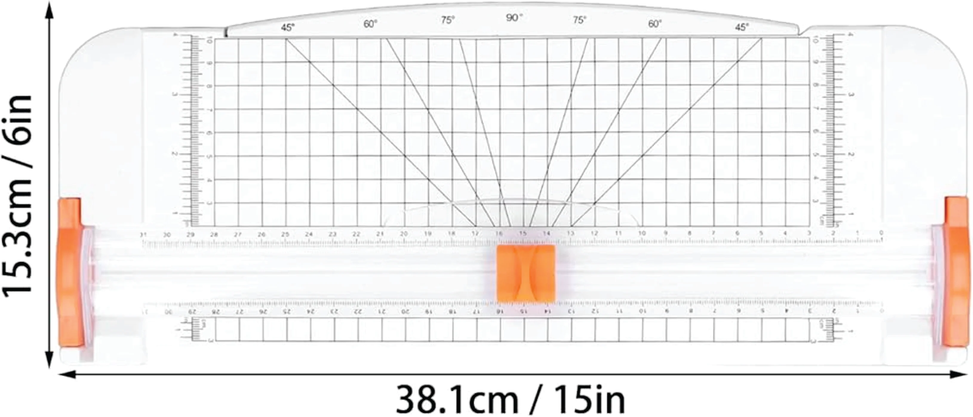 Paper Cutter Plastic #909-5/(5652) - Assorted -