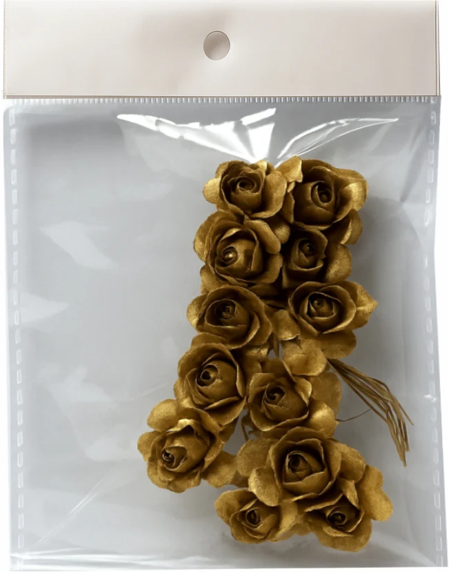 Paper Flower 12Pcs - Multi Color - Image 4