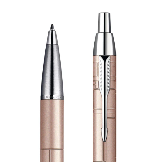 Parker IM Premium Metallic Pink Lacquer CT Ballpoint Pen - Image 2
