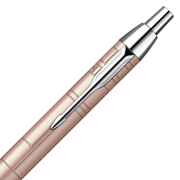 Parker IM Premium Metallic Pink Lacquer CT Ballpoint Pen - Image 3