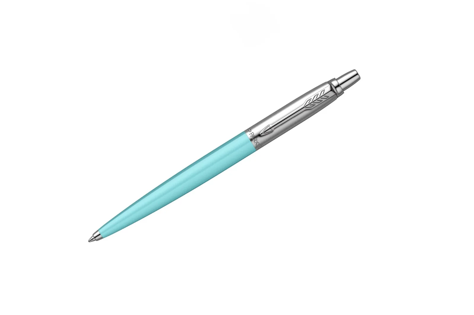 Parker Jotter Ballpoint - Glam Rock Azure Blue CT - Image 2