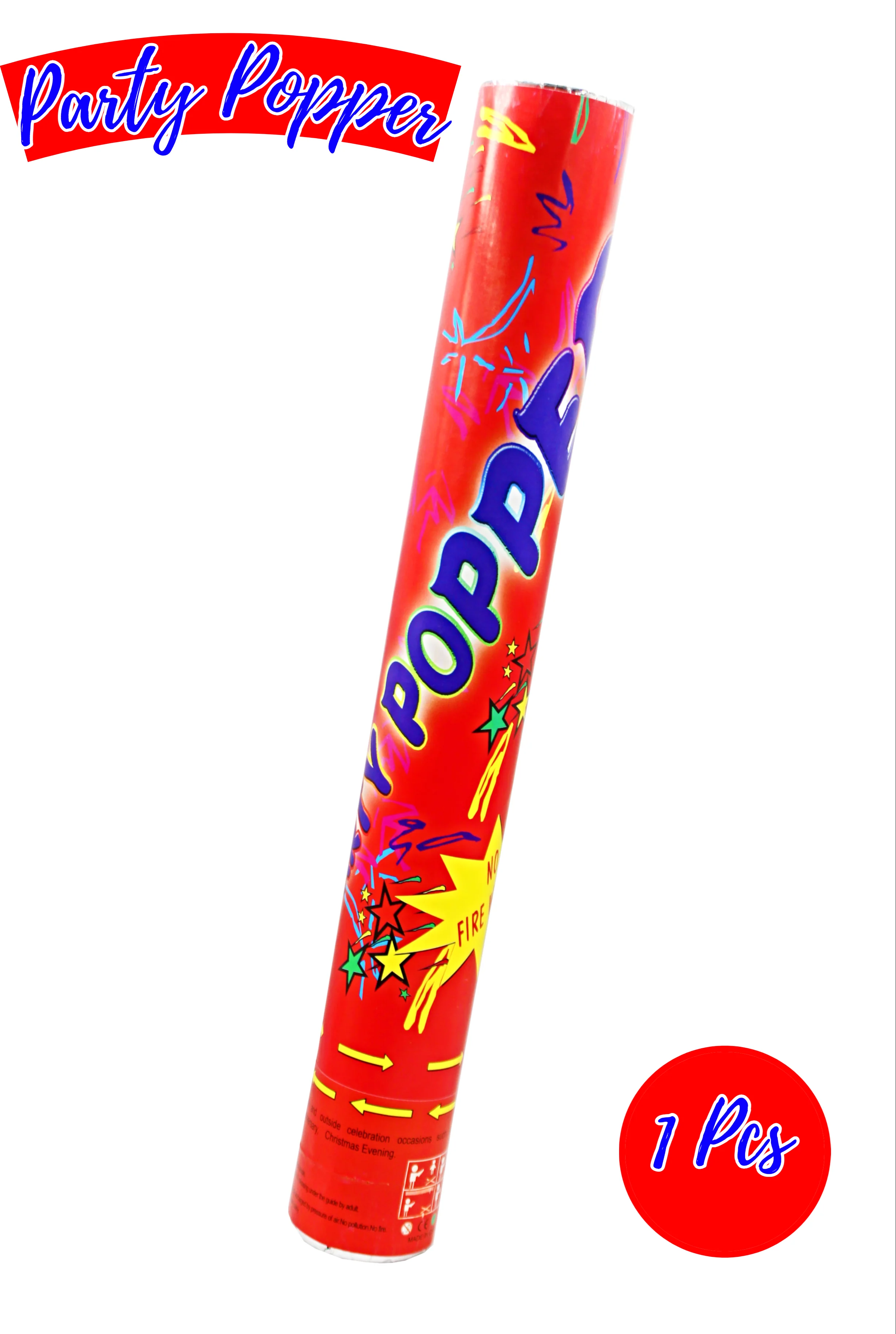Party Popper Fine  Extra Large 50 Cm