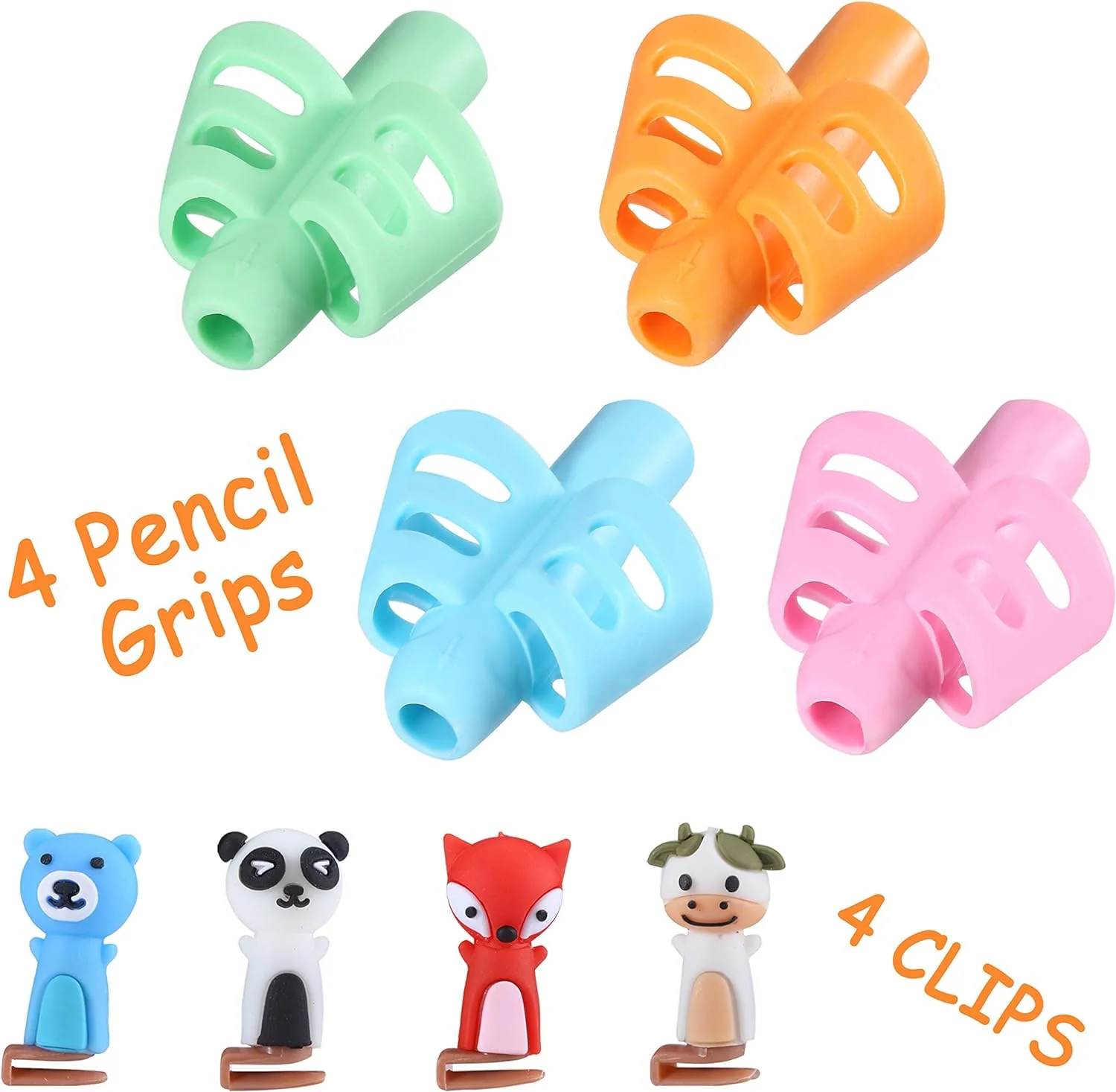 Pencil Grips Pen Holder Pack Of 4 - Image 2
