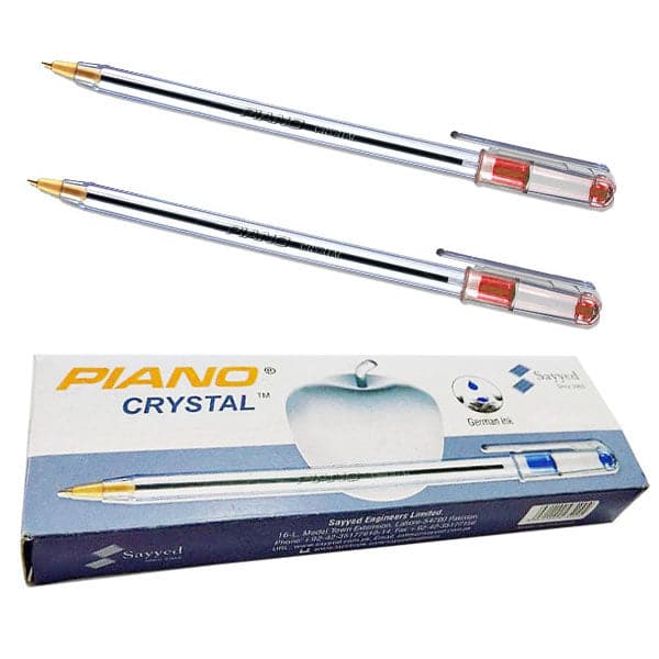 Piano Crystal Ballpoint Pen Pack of 10 - Image 3
