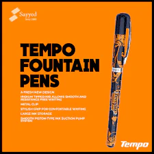 Piano Tempo Fountain Pen 1pc - Image 2