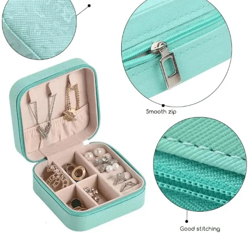 Portable EMPTY Jewellery Storage Box for Travel & Daily Use - Image 3