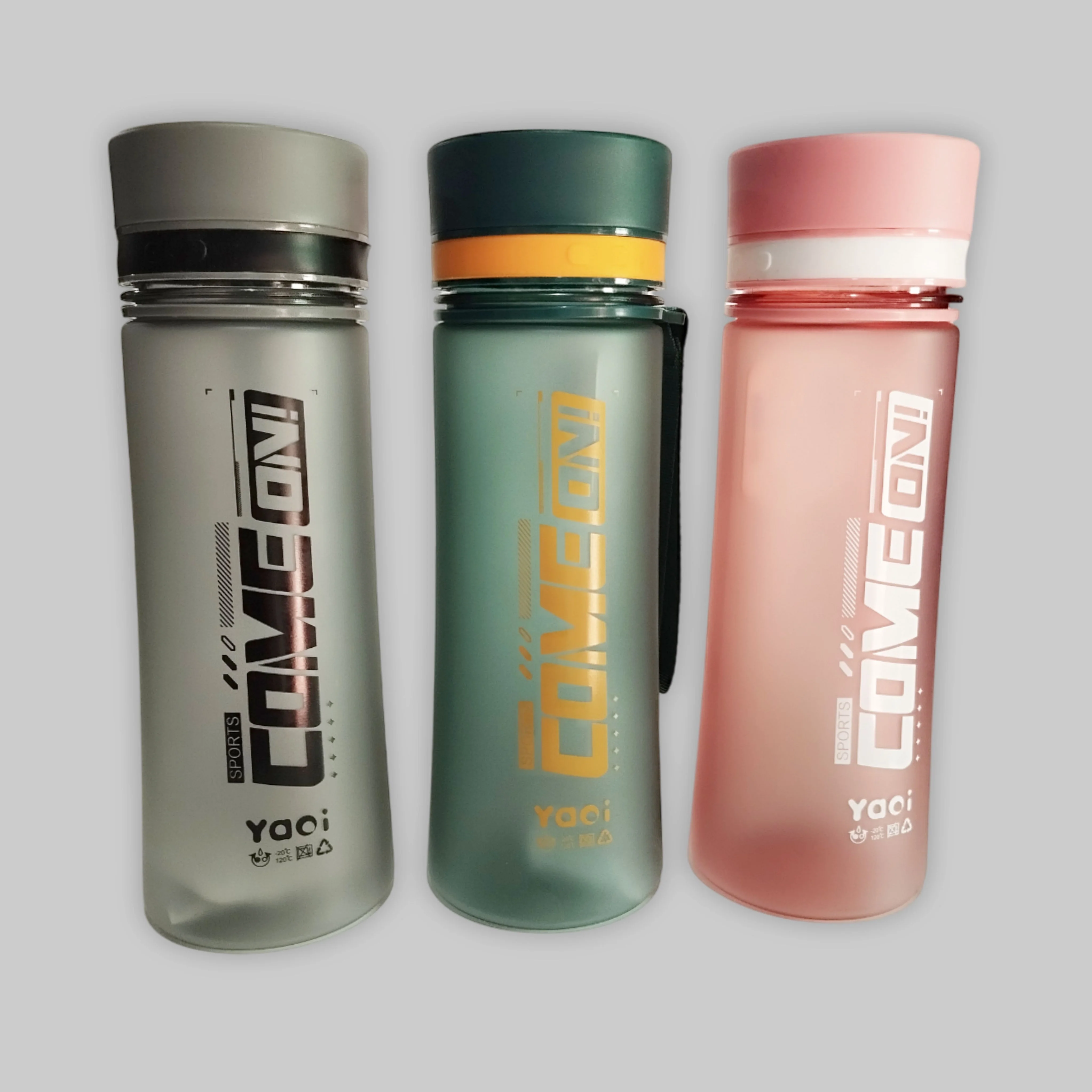 Portable Plastic Sports Water Bottle 800ml - Image 3