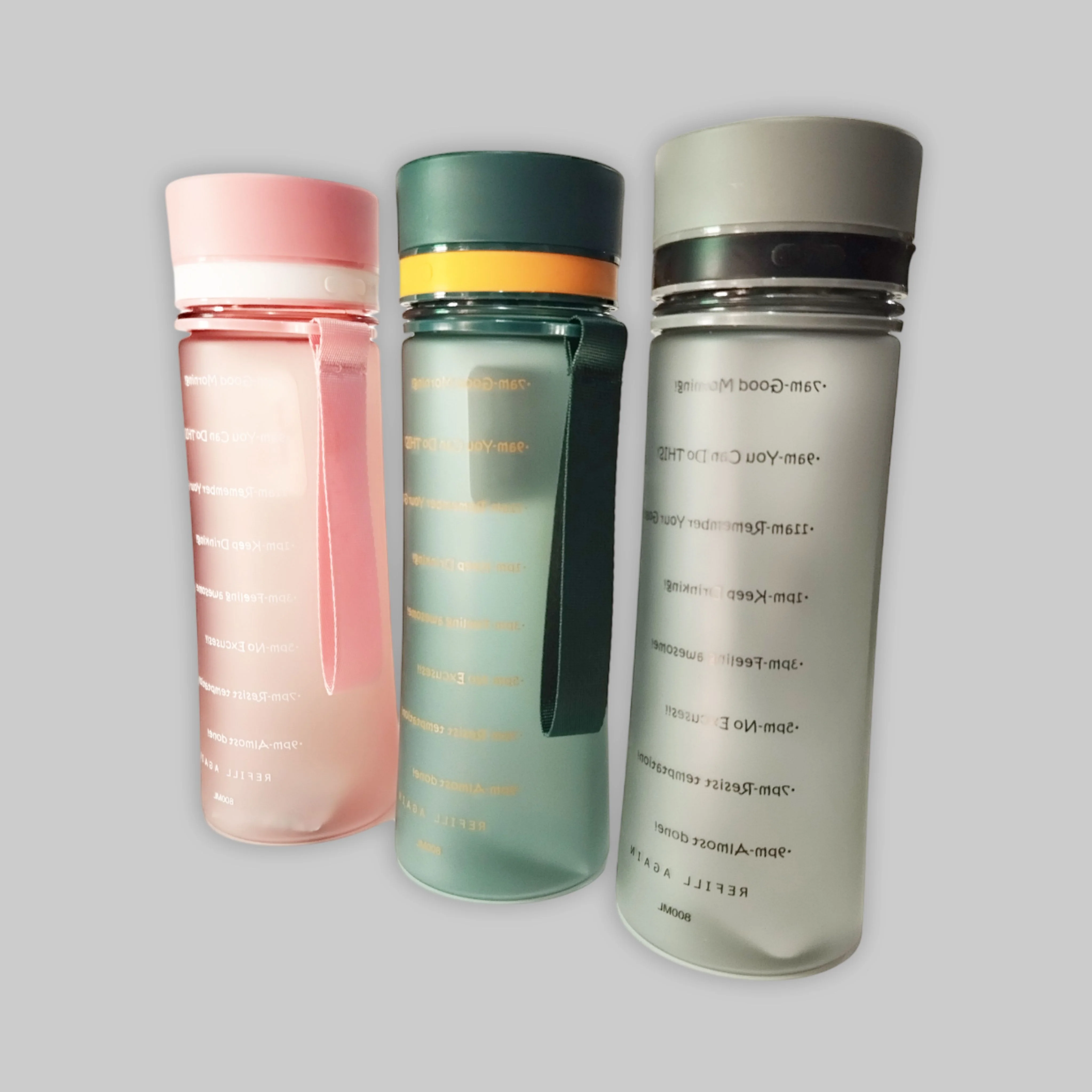 Portable Plastic Sports Water Bottle 800ml - Image 5