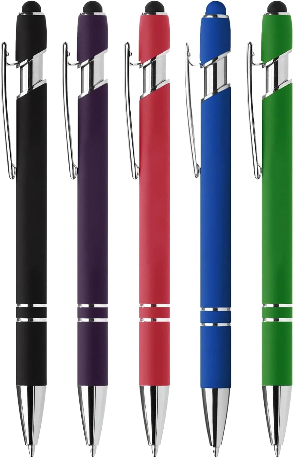 Premium Quality Stylus Tip Metal Ballpoint (Blue) 1pc