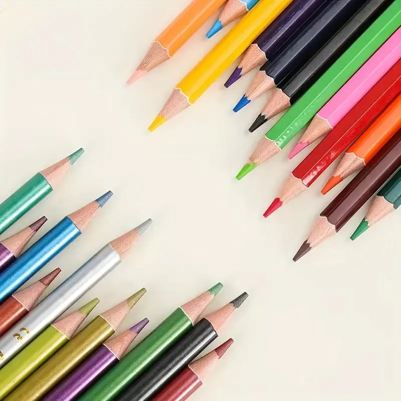 Qili Neon Colour Pencil pack of 12 - Image 5