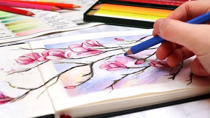 Qili Neon Colour Pencil pack of 12 - Image 7