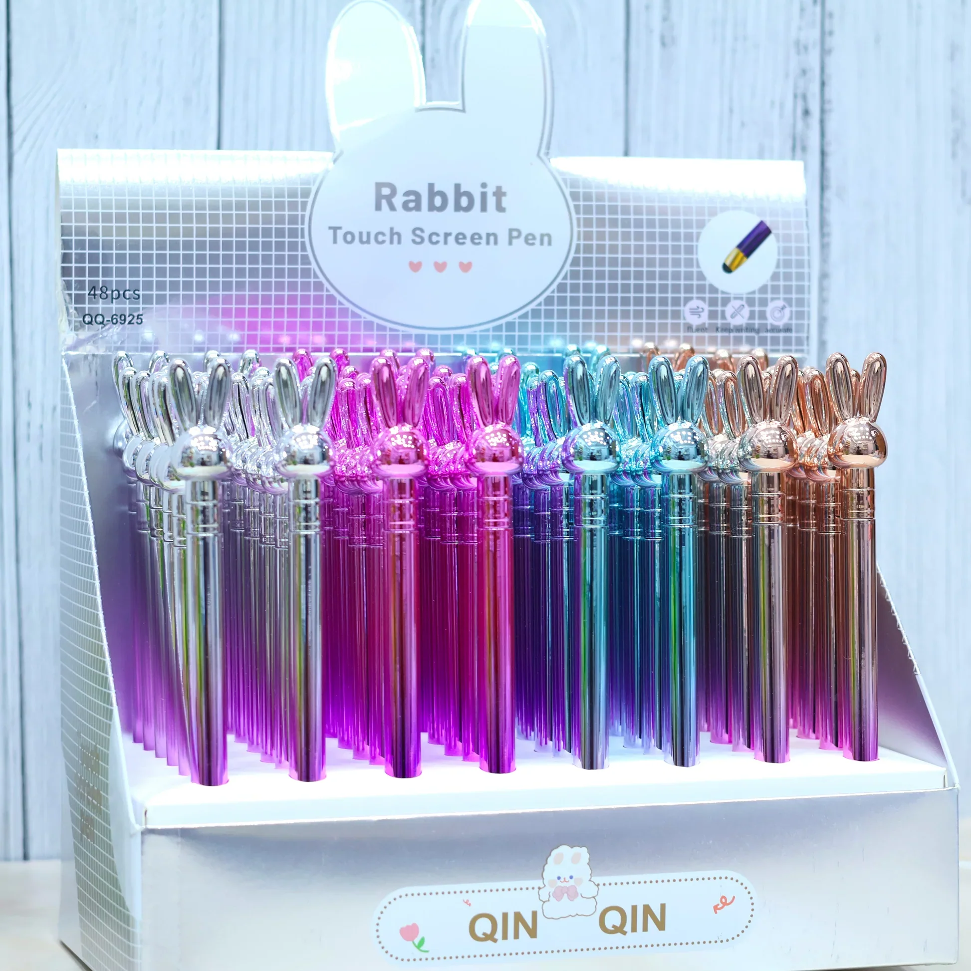 Rabbit Glossy Touchscreen Stylus and Writing Pen 2 in 1 - Image 6