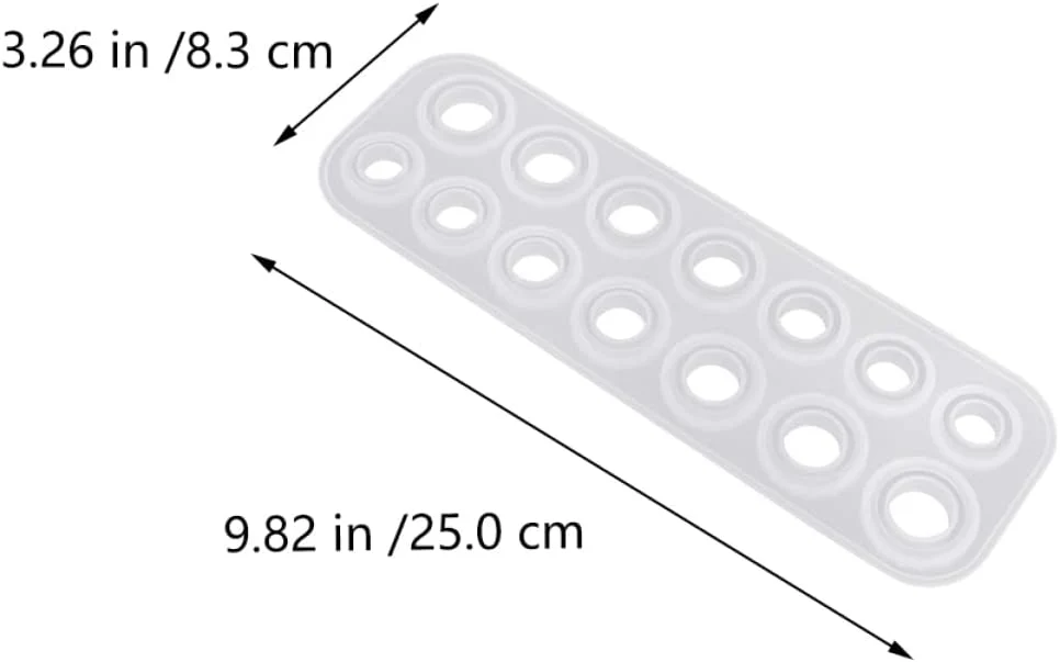 Resin Finger Ring Epoxy Mold – Silicone Jewelry Casting Mould for DIY Ring Making 1pc - Image 3