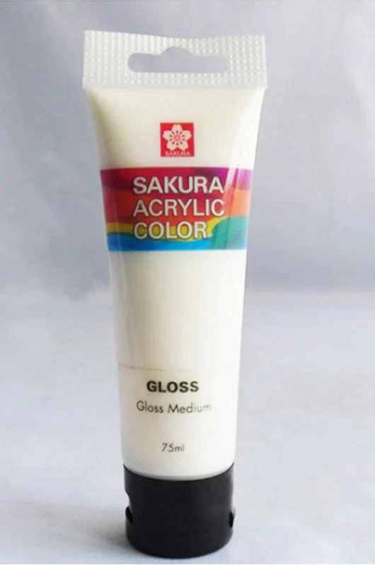 Sakura Acrylic Medium 75ml Tubes - Image 3
