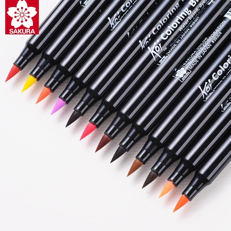 Sakura Koi Coloring Brush Pen Marker Set - Image 5