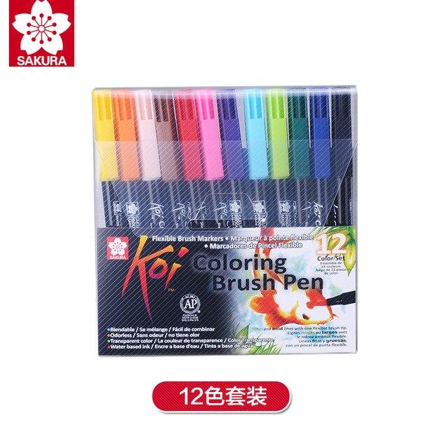 Sakura Koi Coloring Brush Pen Marker Set - Image 7