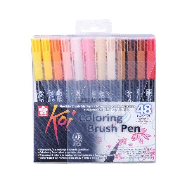 Sakura Koi Coloring Brush Pen Marker Set - Image 9