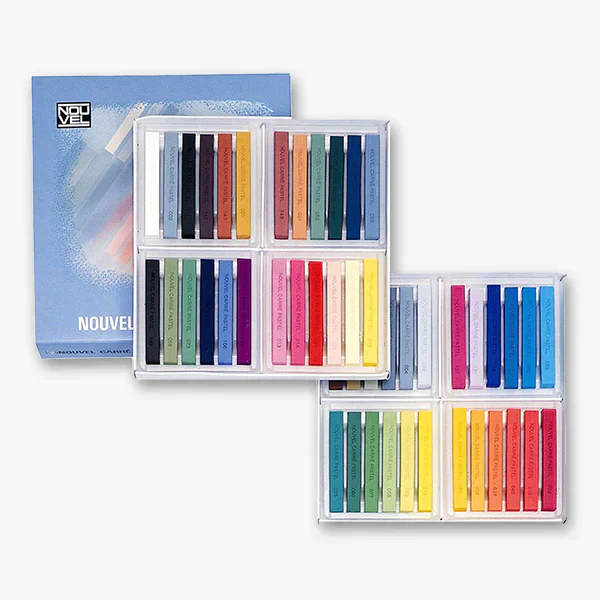 Sakura Nouvel Carre Pastels Colour Set Of 24 (This item is in stock. If you’d like to order, please contact us on WhatsApp. Orders are placed there, and payment must be made in advance) - Image 3