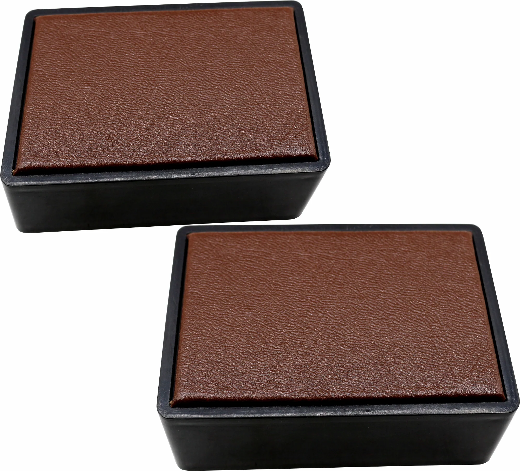 Senator Rexine Leather Office Desk Organizer 7pcs Set With Watch #20(Brown) - Image 7