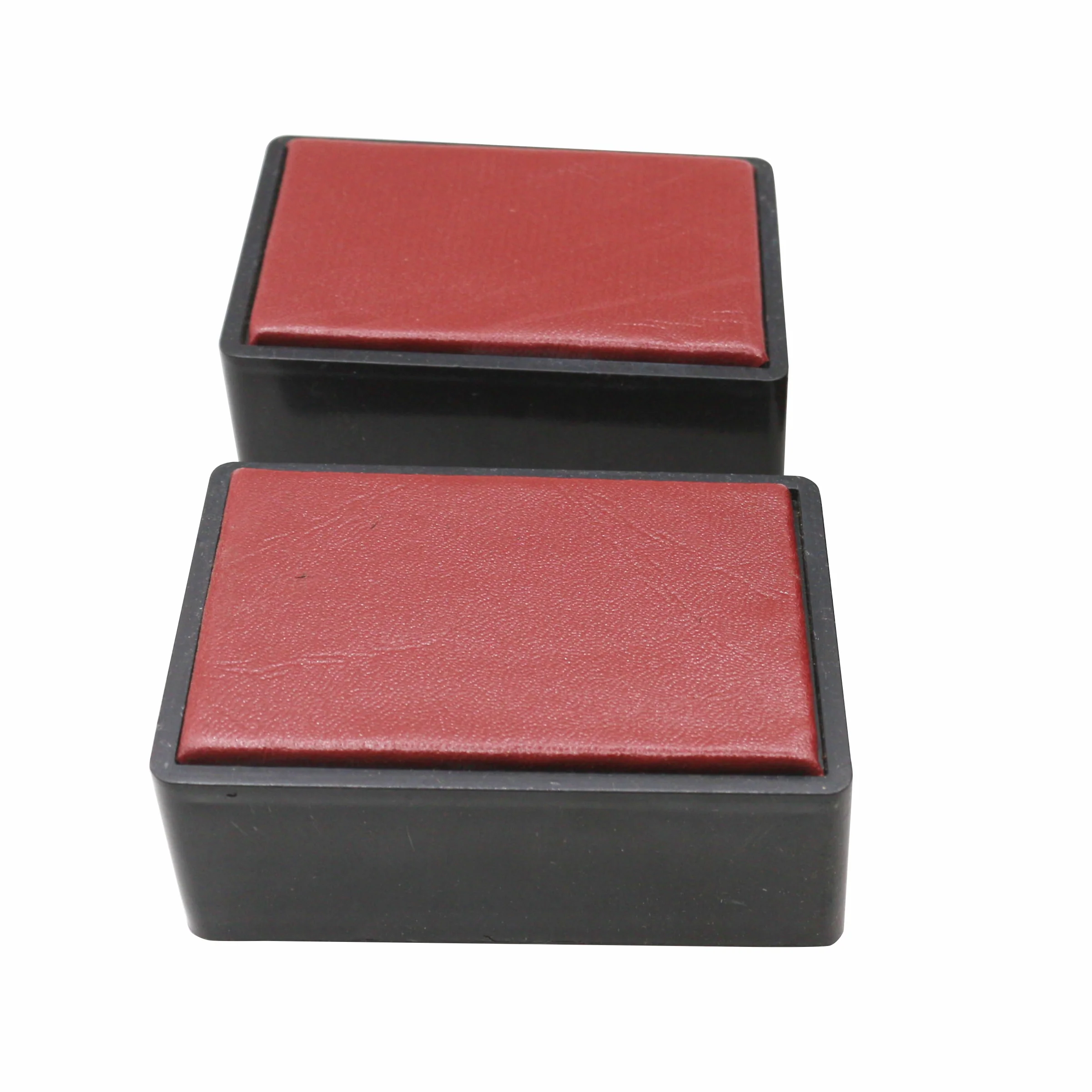 Senator Rexine Leather Office Desk Organizer 7pcs Set With Watch #20(Red) - Image 7