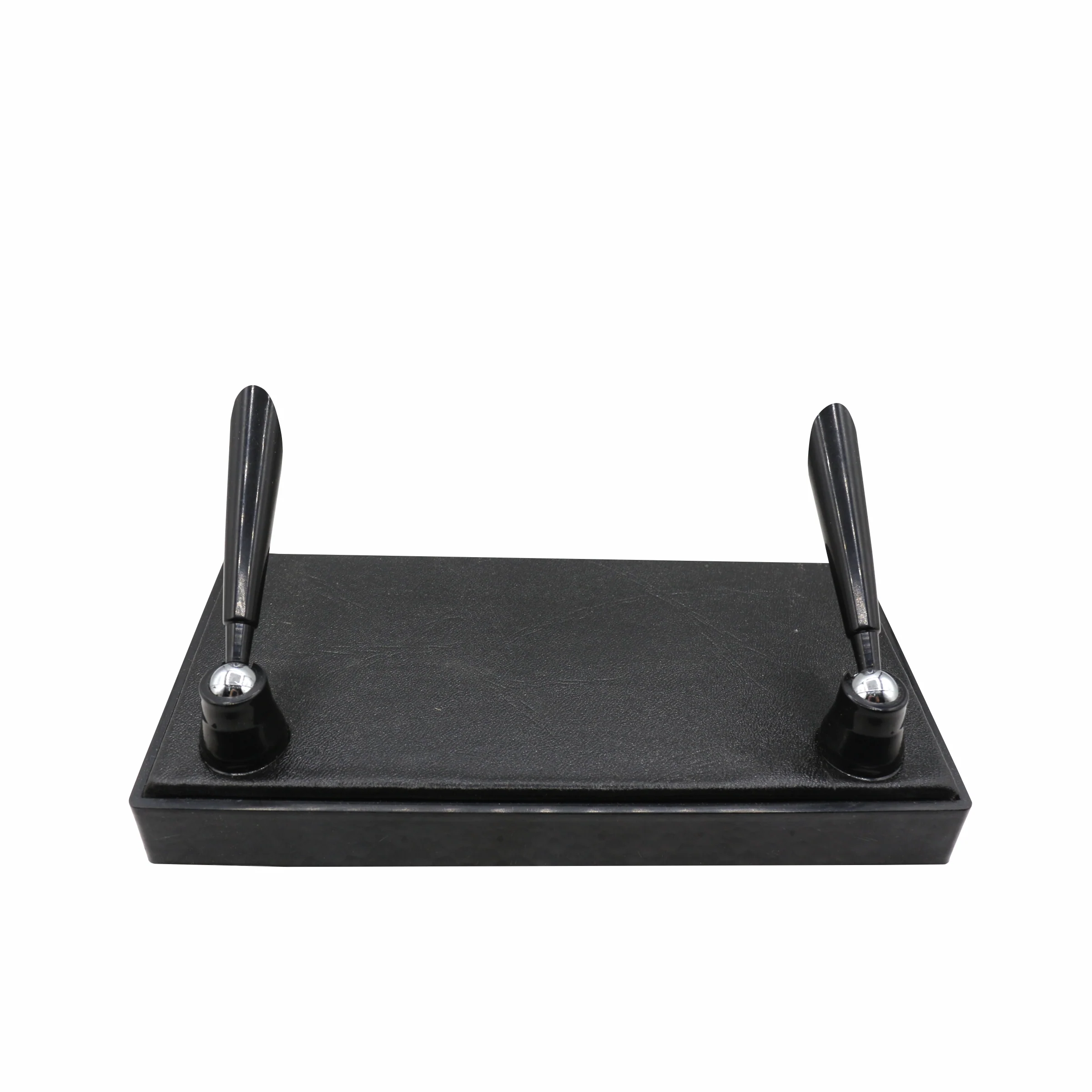 Senator Rexine Leather Office Desk Organizer 7pcs Set With Watch #20(Black) - Image 3