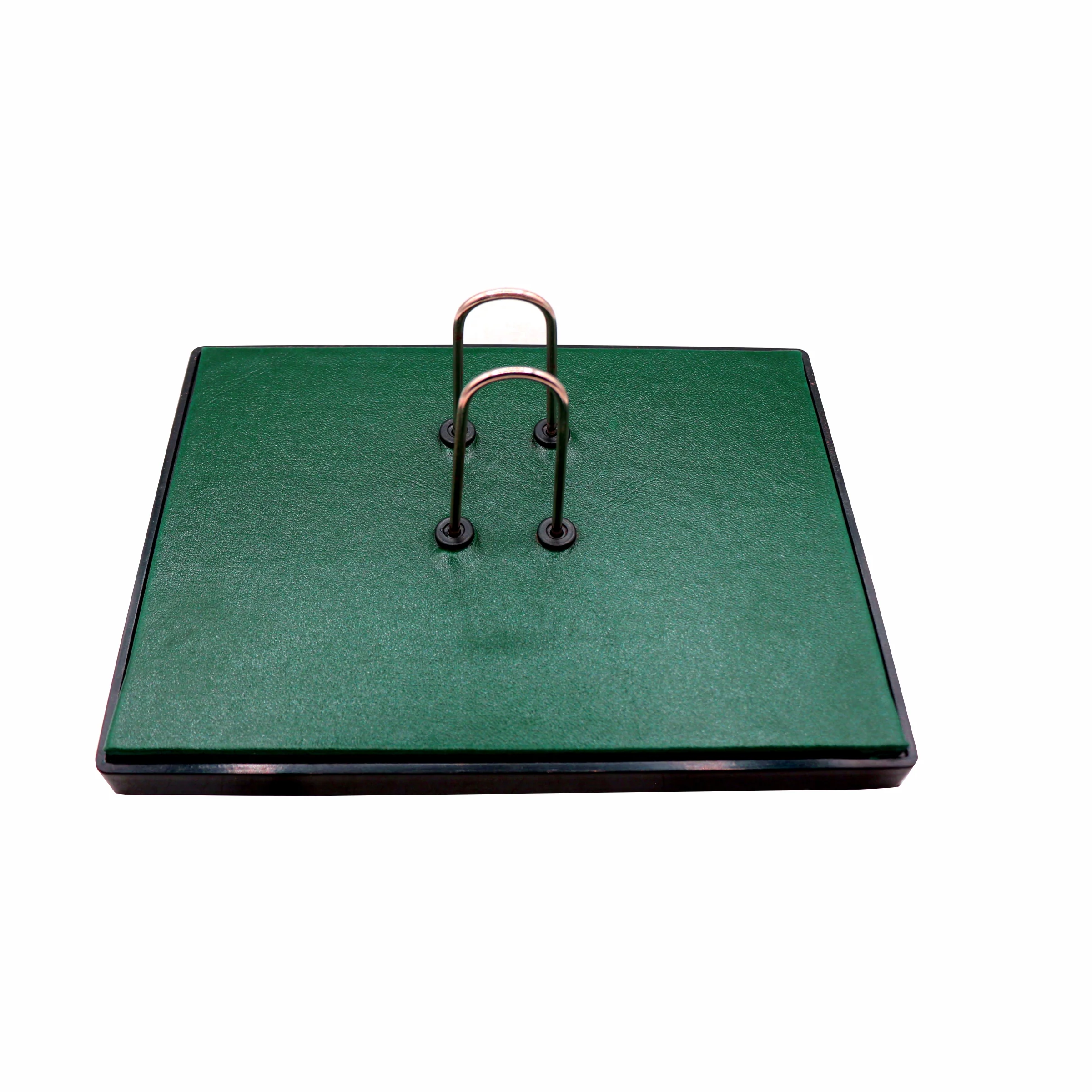 Senator Rexine Leather Office Desk Organizer 8pcs Set With Watch #20 (Green) - Image 2