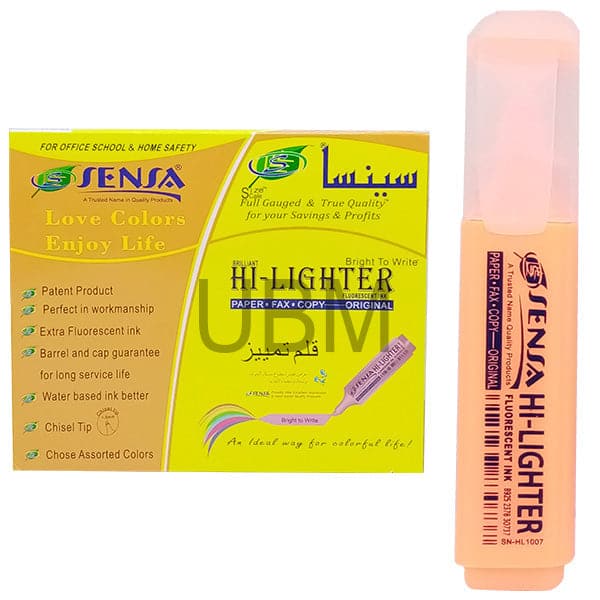 Sensa HighLighter Chisel Tip 1pc - Image 3