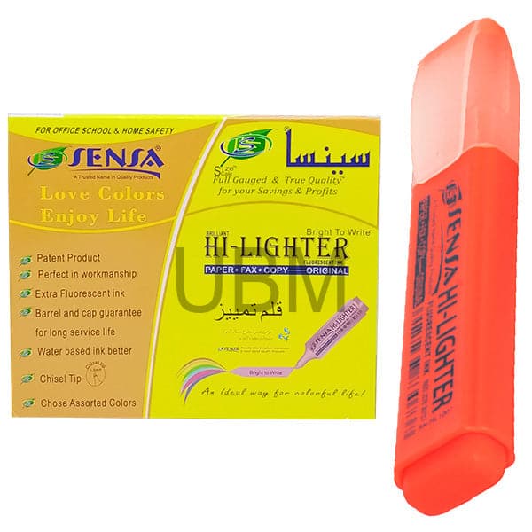 Sensa HighLighter Chisel Tip 1pc - Image 5