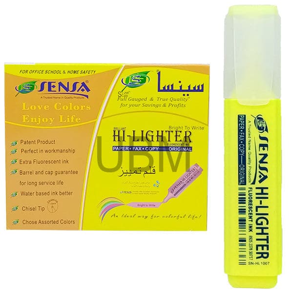 Sensa HighLighter Chisel Tip 1pc - Image 7