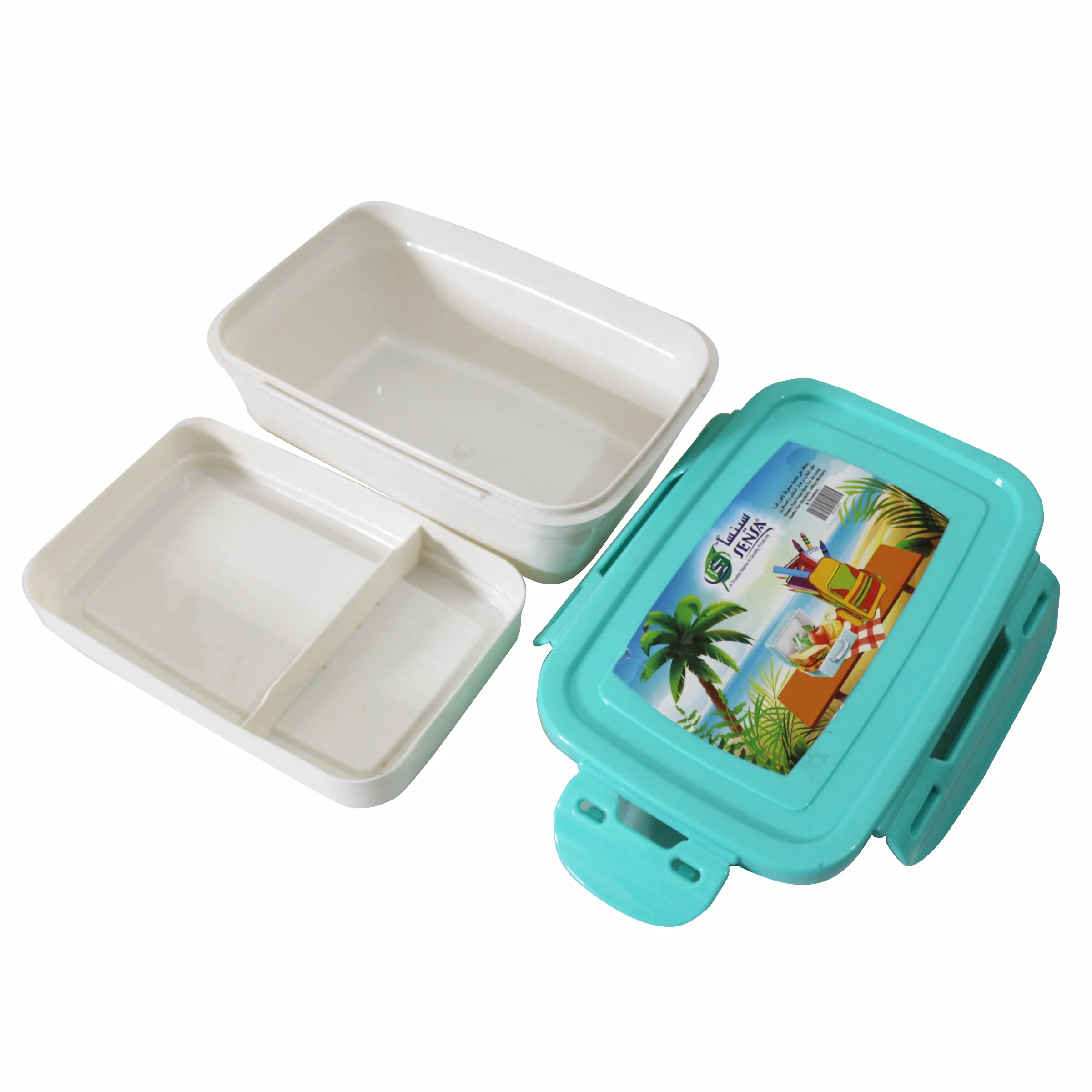 Sensa Plastic Lunch Box 3 Pots - Image 4