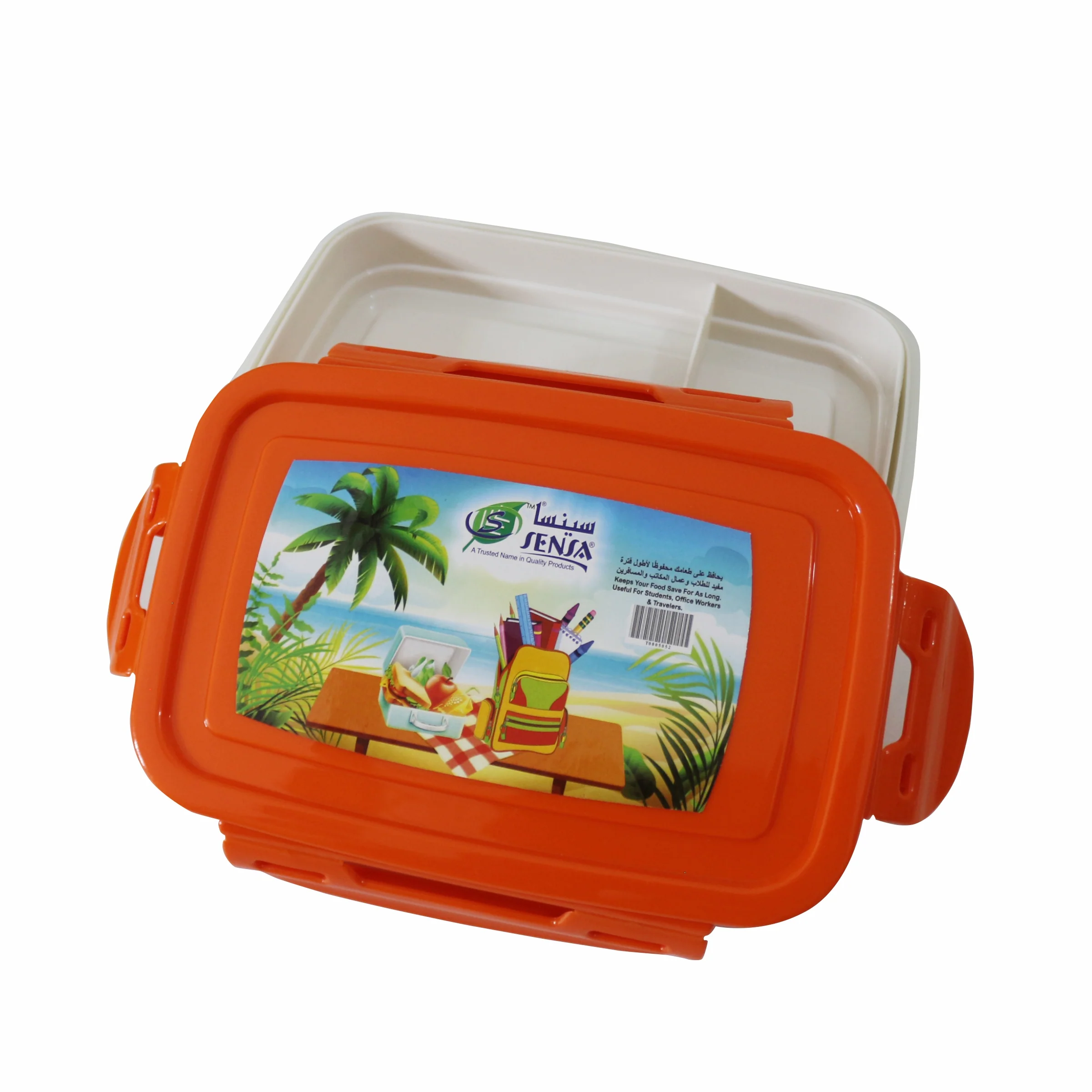Sensa Plastic Lunch Box 3 Pots - Image 8