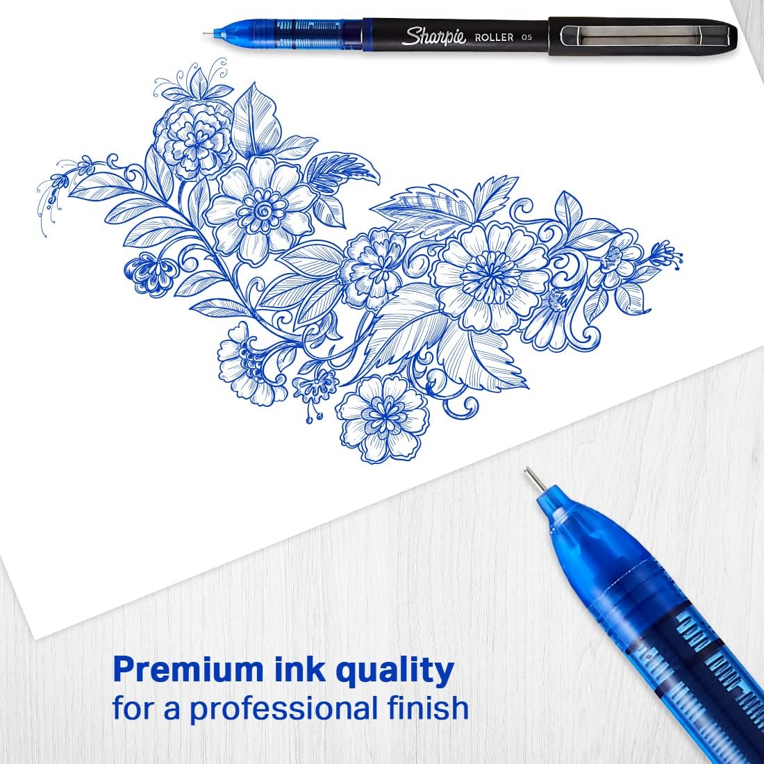 Sharpie Blue Roller Ball Pen (2093199) Single Piece - Image 3