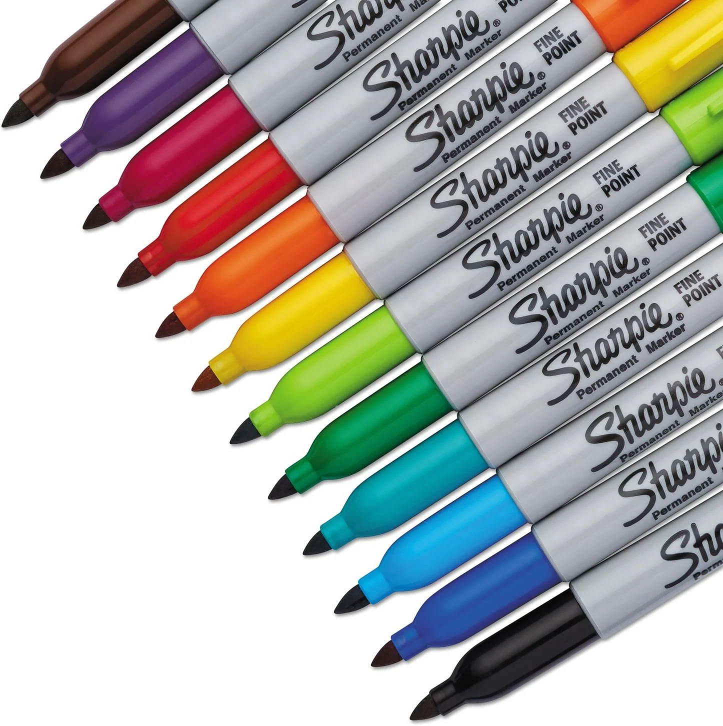 Sharpie Fine Point Permanent Marker Pack of 12 (30072) - Image 2