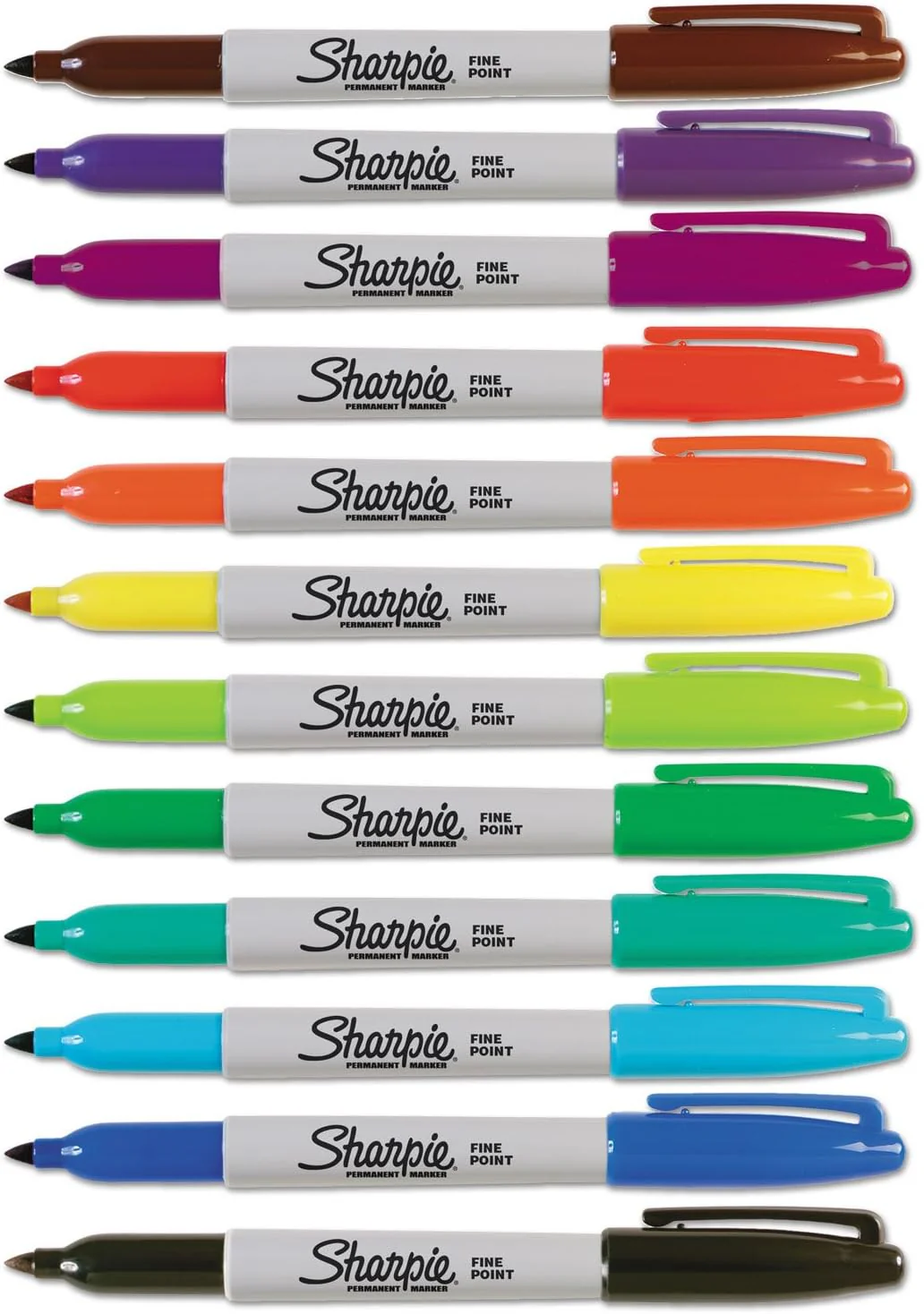 Sharpie Fine Point Permanent Marker Pack of 12 (30072) - Image 3