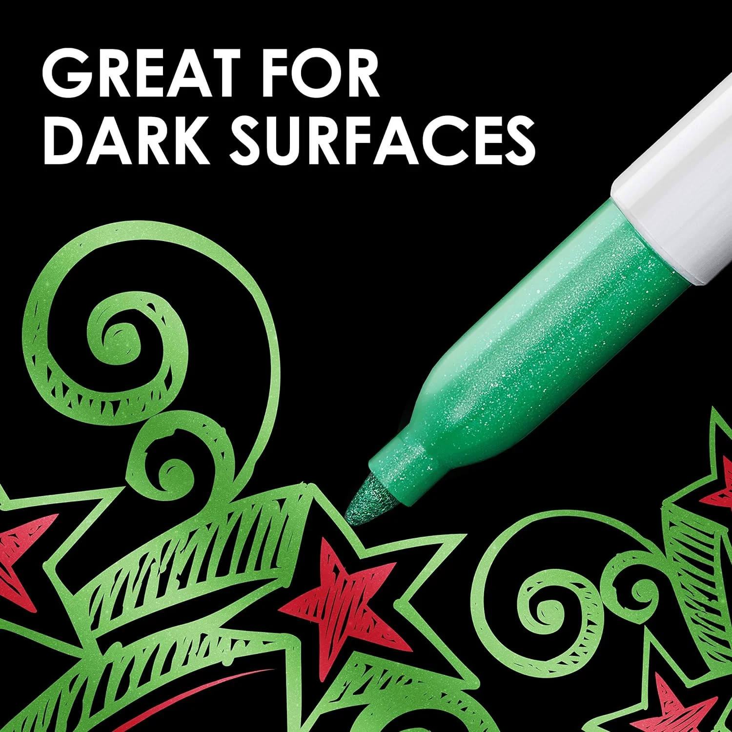 Sharpie Metallic Fine Point Permanent Markers Pack of 6 (2029678) - Image 3