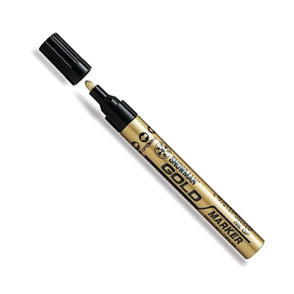 Snowman Paint Marker Round Tip 1pc - Image 3